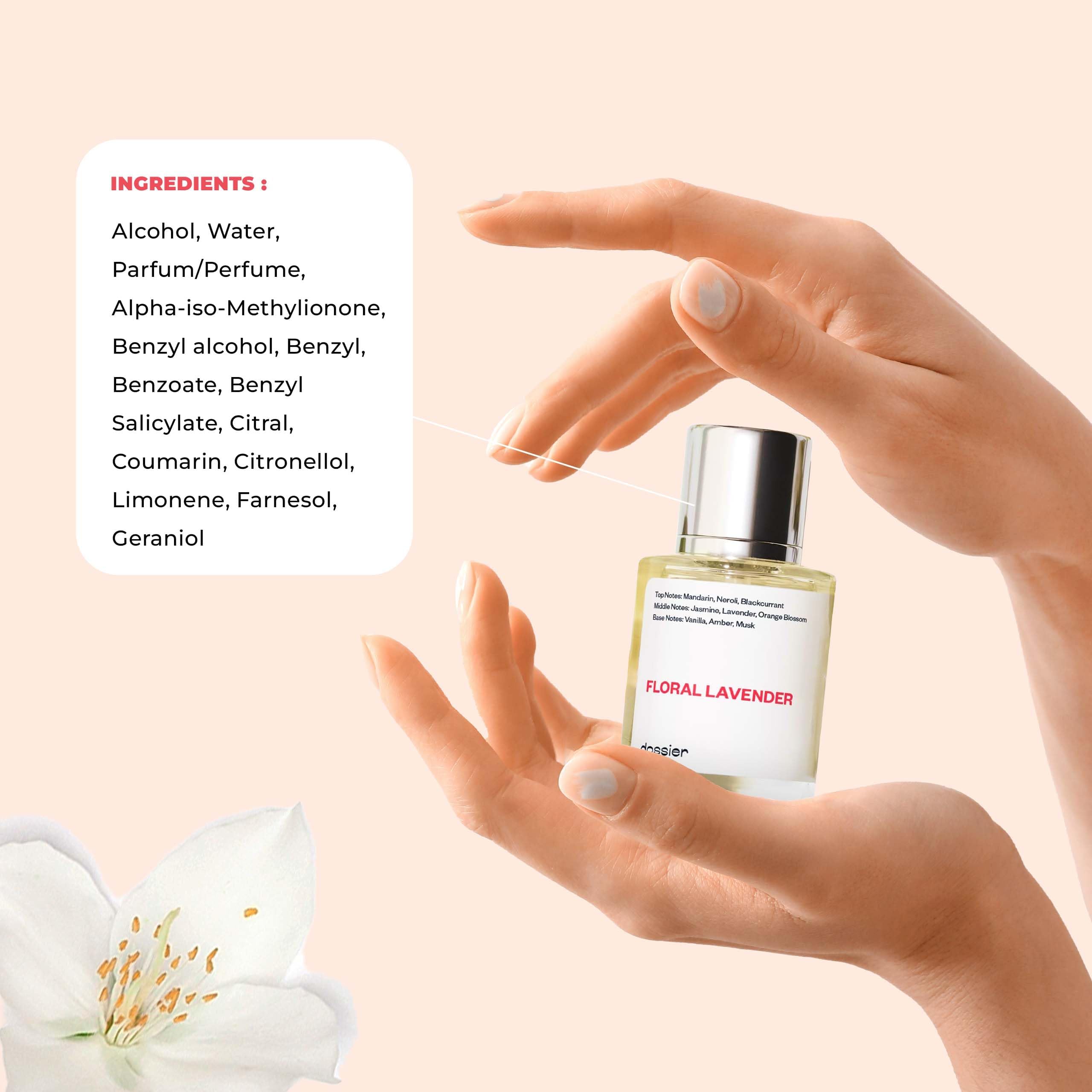 Amazon.com : Dossier - Floral Lavender - Eau de Parfum - Inspired